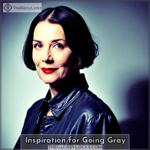 Inspiration for Going Gray