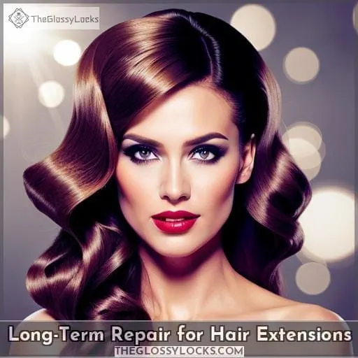Long-Term Repair for Hair Extensions