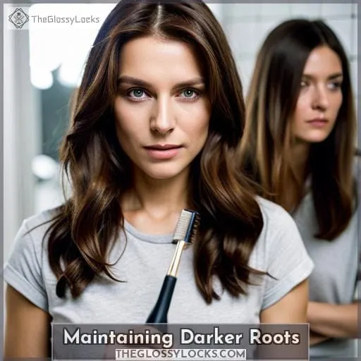 Maintaining Darker Roots
