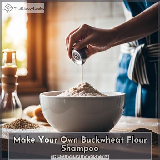 Make Your Own Buckwheat Flour Shampoo