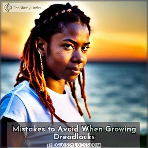 Mistakes to Avoid When Growing Dreadlocks