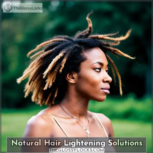 Natural Hair Lightening Solutions