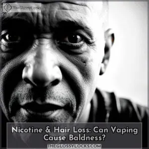 nicotine cause hair loss