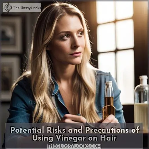 Potential Risks and Precautions of Using Vinegar on Hair