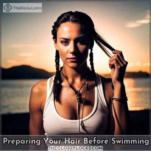 Preparing Your Hair Before Swimming