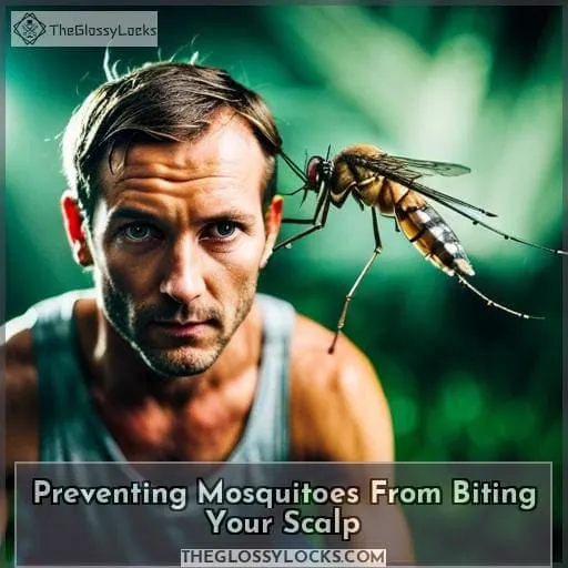 Preventing Mosquitoes From Biting Your Scalp