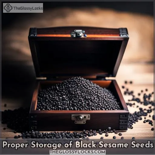 Proper Storage of Black Sesame Seeds