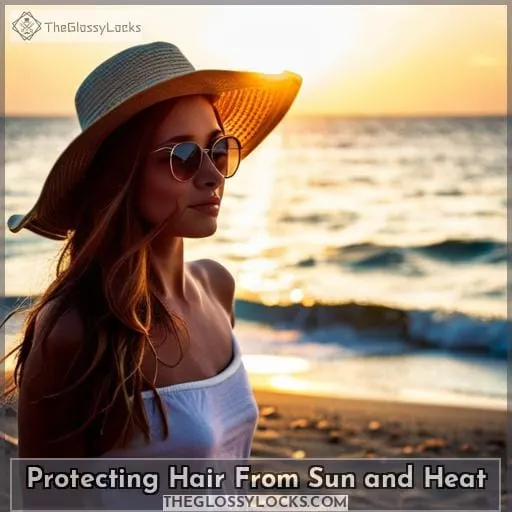 Protecting Hair From Sun and Heat
