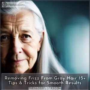 remove frizz from gray hair