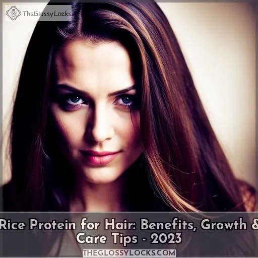 rice protein for hair