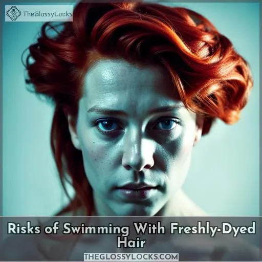 Risks of Swimming With Freshly-Dyed Hair