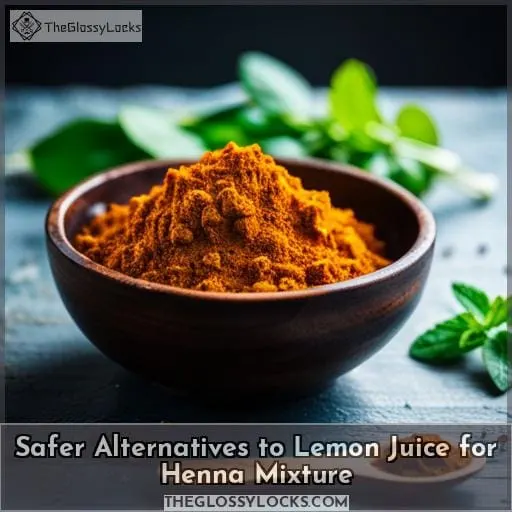 Safer Alternatives to Lemon Juice for Henna Mixture