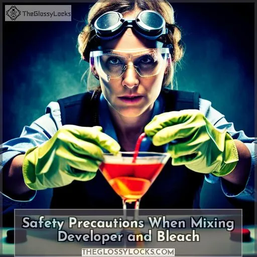Safety Precautions When Mixing Developer and Bleach