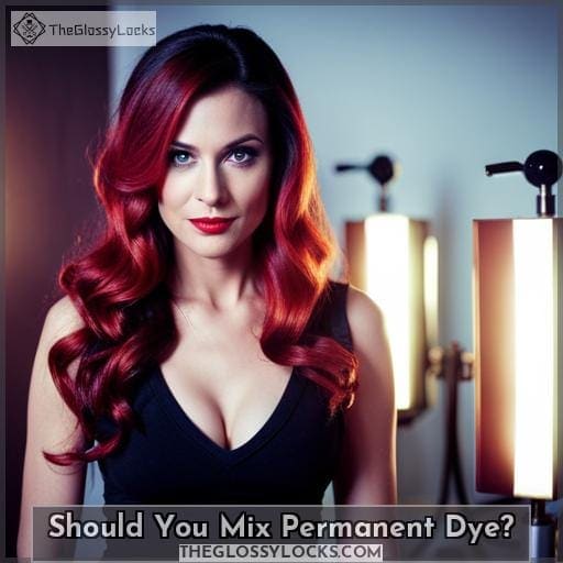 Should You Mix Permanent Dye