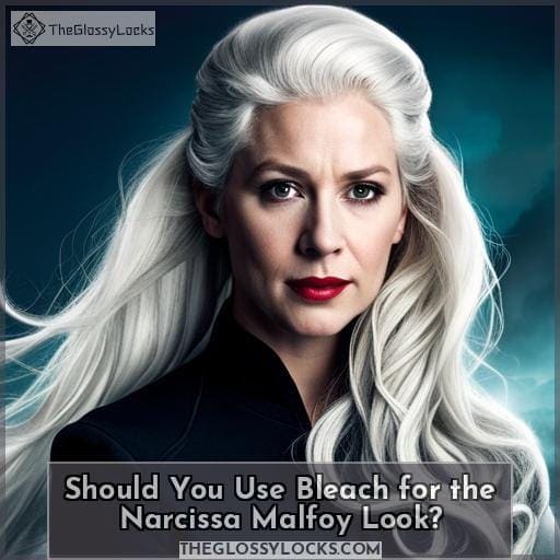 Should You Use Bleach for the Narcissa Malfoy Look