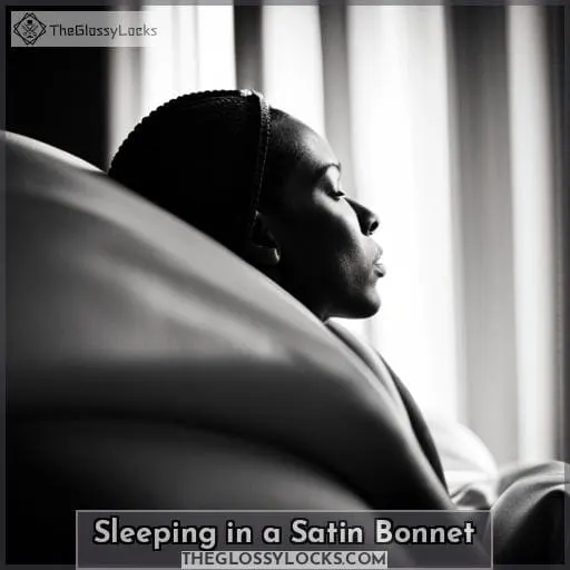 Sleeping in a Satin Bonnet