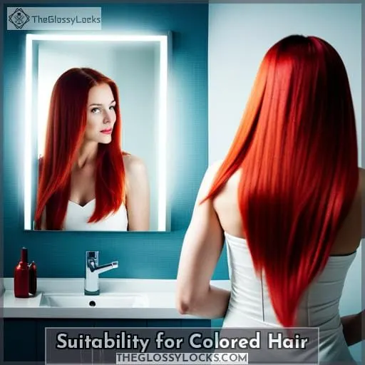 Suitability for Colored Hair
