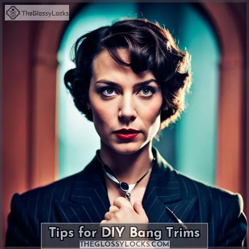 Tips for DIY Bang Trims