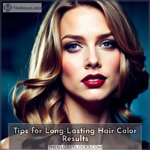 Tips for Long-Lasting Hair Color Results