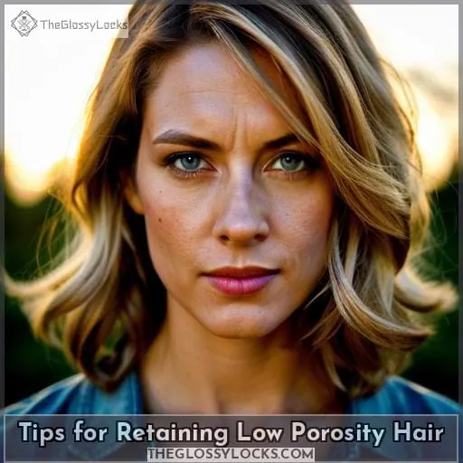 Tips for Retaining Low Porosity Hair