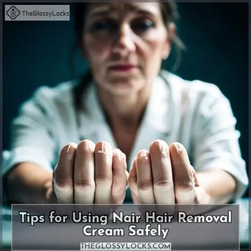 Tips for Using Nair Hair Removal Cream Safely