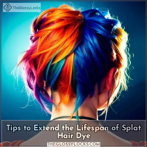 Tips to Extend the Lifespan of Splat Hair Dye