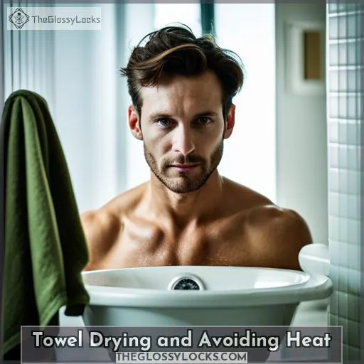 Towel Drying and Avoiding Heat