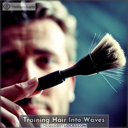 Training Hair Into Waves
