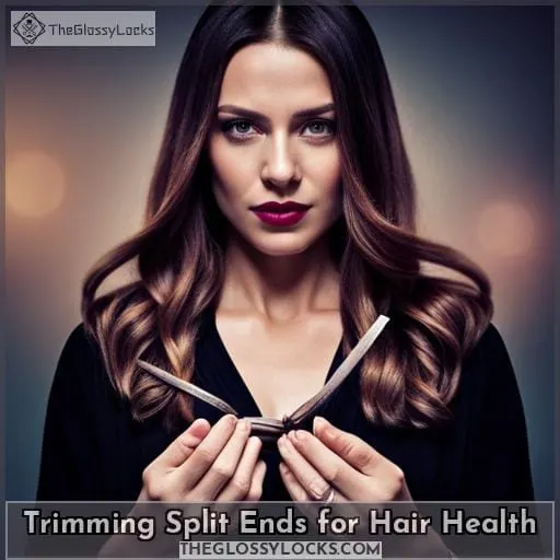 Trimming Split Ends for Hair Health