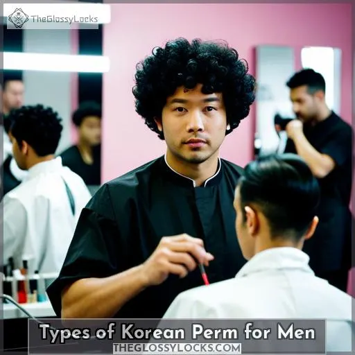 Types of Korean Perm for Men