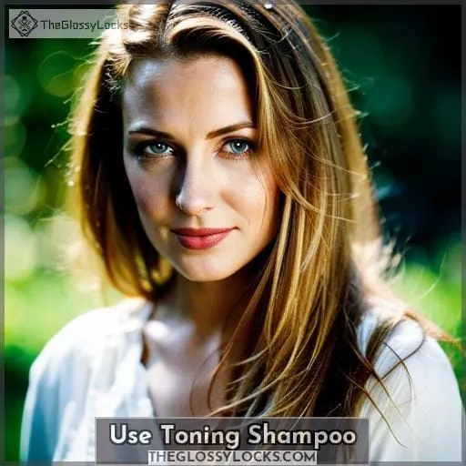 Use Toning Shampoo