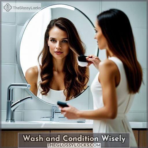 Wash and Condition Wisely Wash and Condition Wisely