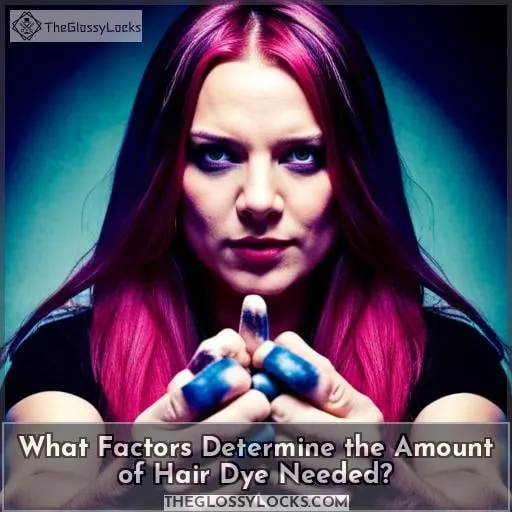 What Factors Determine the Amount of Hair Dye Needed?