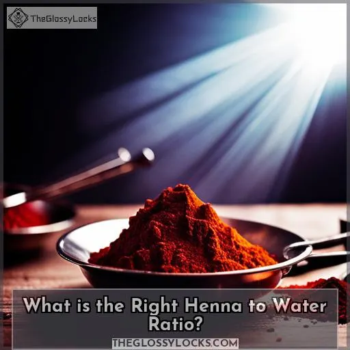 What is the Right Henna to Water Ratio?
