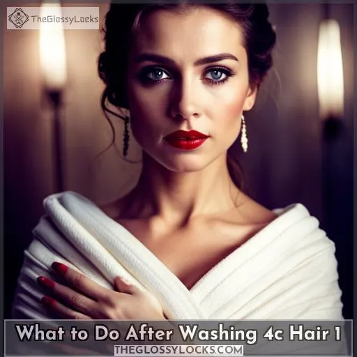 what to do after washing 4c hair 1