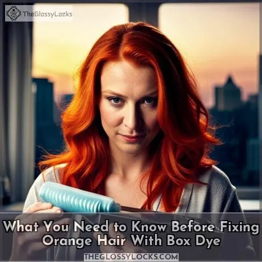 What You Need to Know Before Fixing Orange Hair With Box Dye