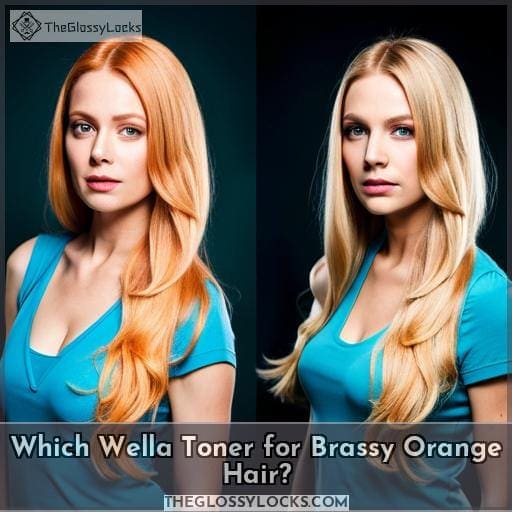 Wella Toner Chart Find The Perfect Shade Before After   Which Wella Toner For Brassy Orange Hair 