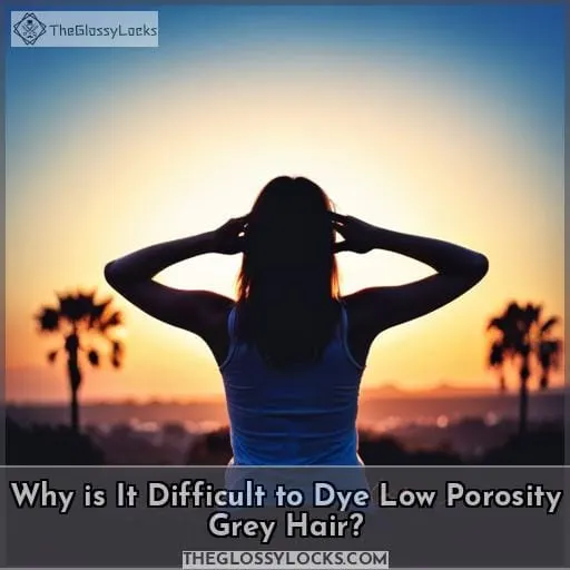 Why is It Difficult to Dye Low Porosity Grey Hair?