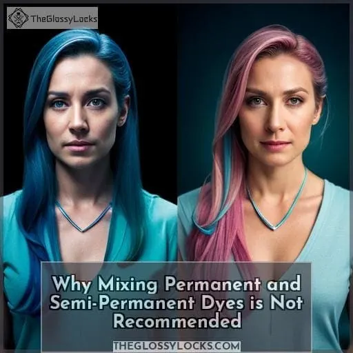 Why Mixing Permanent and Semi-Permanent Dyes is Not Recommended