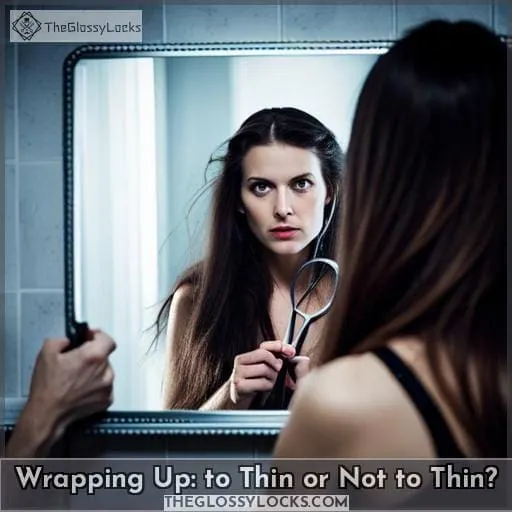 Wrapping Up: to Thin or Not to Thin