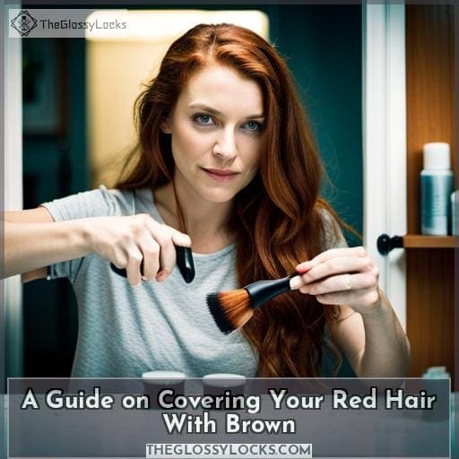 How to Cover Red Hair Dye With Brown A StepbyStep Guide