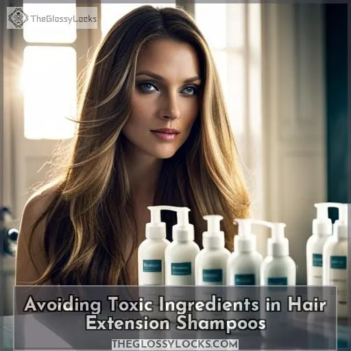 Avoiding Toxic Ingredients in Hair Extension Shampoos