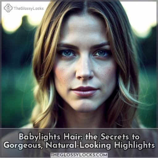 Babylights Hair The Secrets To Gorgeous Natural Looking Highlights Babylights Hair The Secrets To Gorgeous Natural Looking Highlights