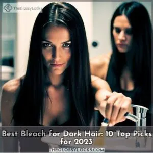 best at home bleach for dark hair