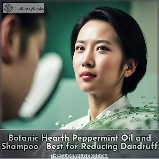 Botanic Hearth Peppermint Oil and Shampoo - Best for Reducing Dandruff