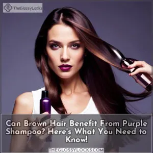 can you use purple shampoo on brown hair