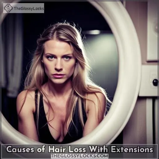Causes of Hair Loss With Extensions