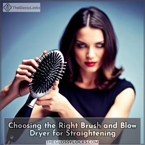 Choosing the Right Brush and Blow Dryer for Straightening