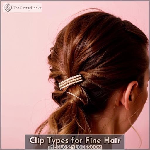 Clip Types for Fine Hair