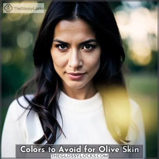 Colors to Avoid for Olive Skin